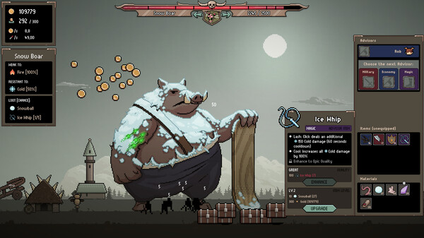 Скриншот из IDLE BOSS RUSH