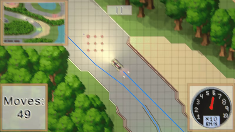 Delta Vector - Turn Based Racing video 2