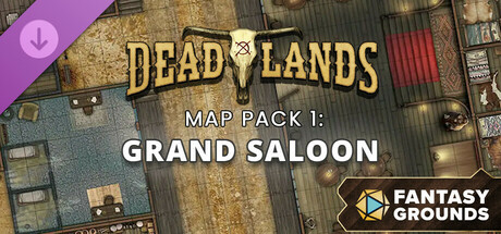 Fantasy Grounds - Deadlands: The Weird West: Map Pack 1: Grand Saloon