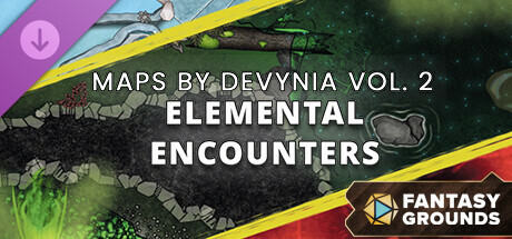 Fantasy Grounds - Maps By Devynia Volume 2: Elemental Encounters