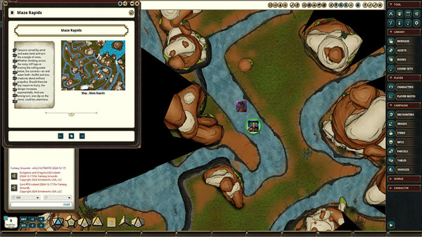 Fantasy Grounds - Maps By Devynia Volume 2: Elemental Encounters