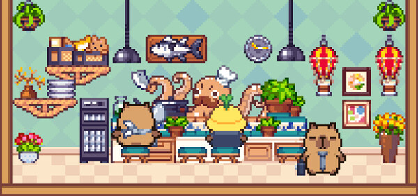 卡皮巴拉的幸福时光 Capybara's Happytime screenshot 2