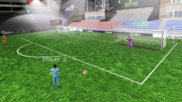 Скриншот из VR Football: Heading Challenge