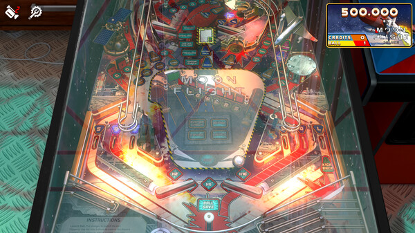 Zaccaria Pinball - Moon Flight Deluxe Pinball Table