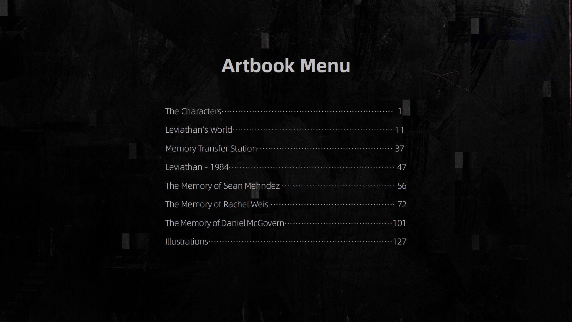 KARMA: The Dark World - Artbook screenshot screenshot 1