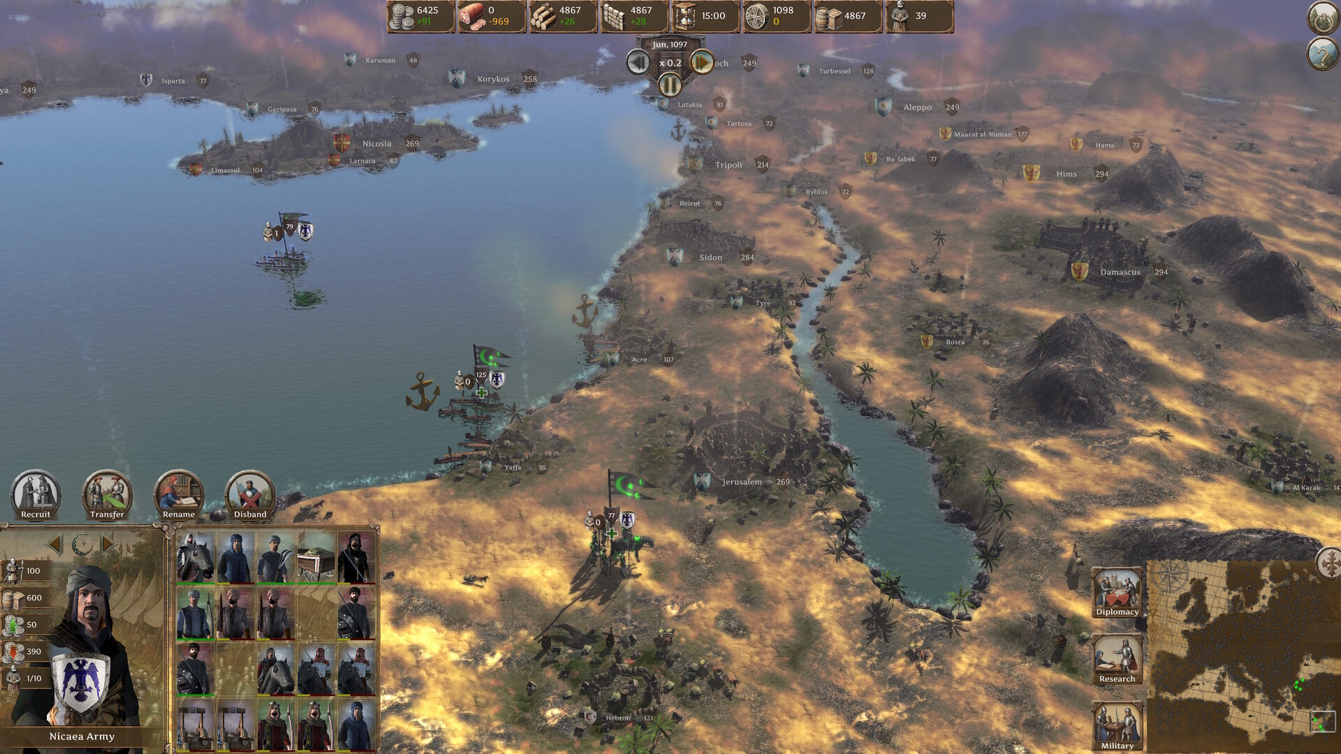 Knights of the Crusades screenshot 5