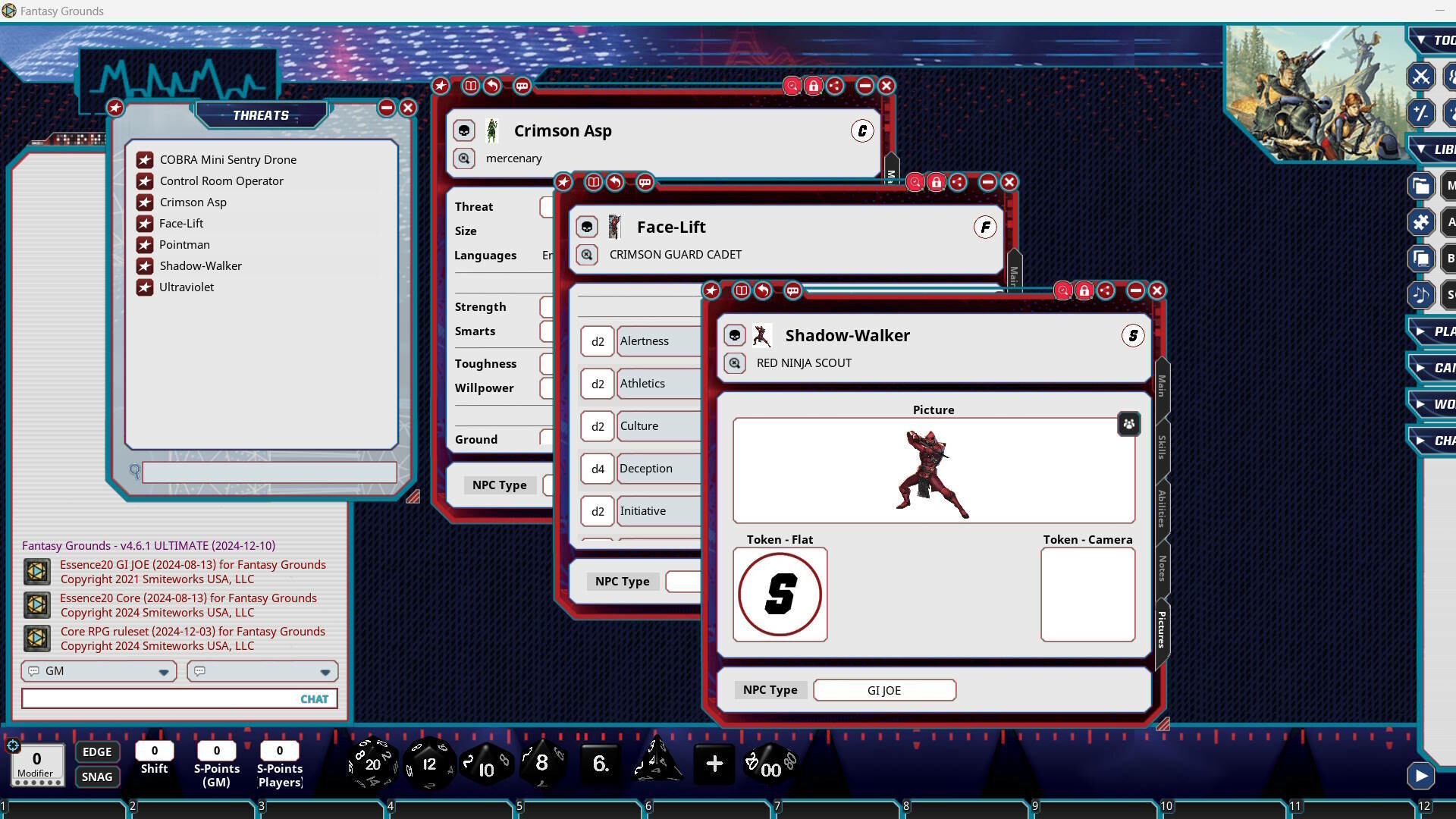 Fantasy Grounds - G.I. JOE Roleplaying Game Operation Close Call Featured Screenshot #1