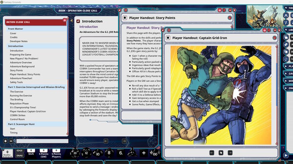 Fantasy Grounds - G.I. JOE Roleplaying Game Operation Close Call
