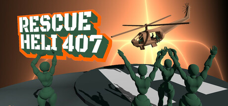 Rescue Heli RH407 cover art