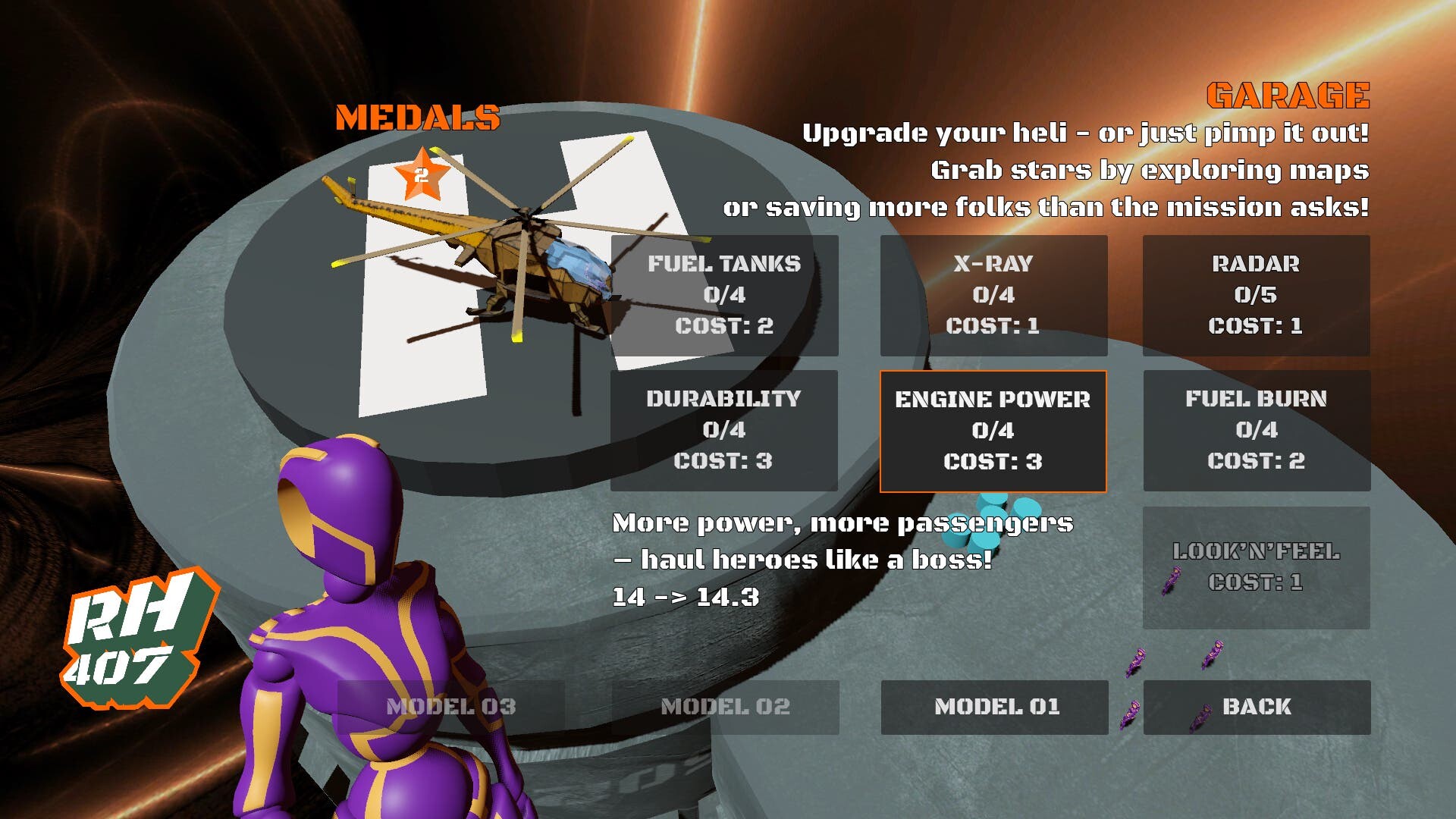 Rescue Heli RH407 screenshot #9