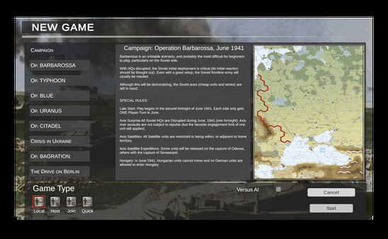 Columbia Games' EastFront screenshot 1