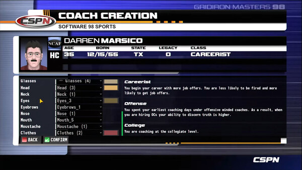 Gridiron Masters '98
