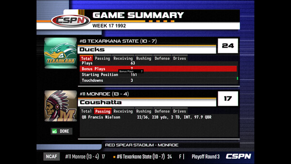 Gridiron Masters '98