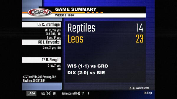 Gridiron Masters '98 screenshot 8