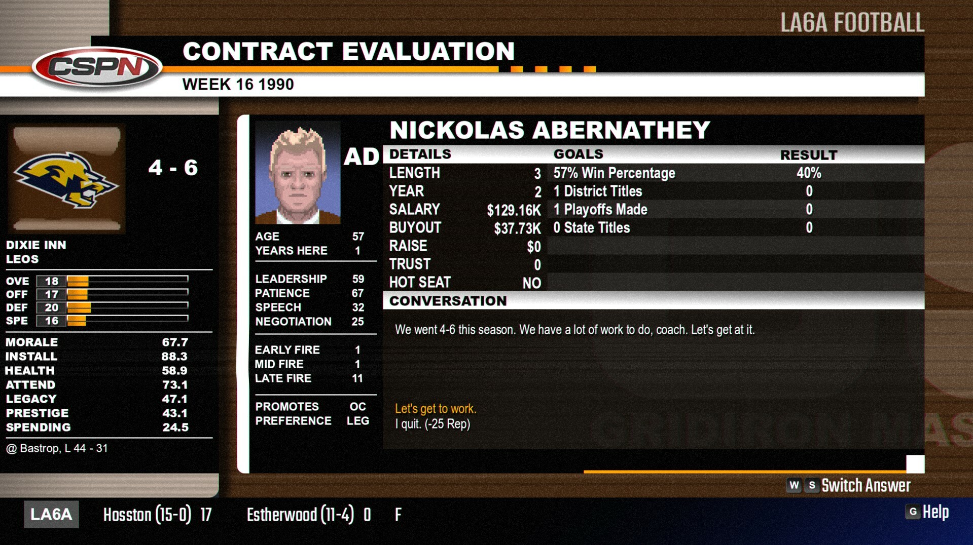 Gridiron Masters '98 screenshot #27