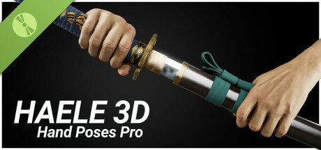 HAELE 3D - Hand Poses Pro - Drawing References Demo game cover