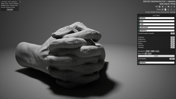 HAELE 3D - Hand Poses Pro - Drawing References Demo screenshot 5