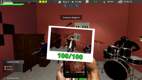 Photographer's Life Simulator screenshot 1