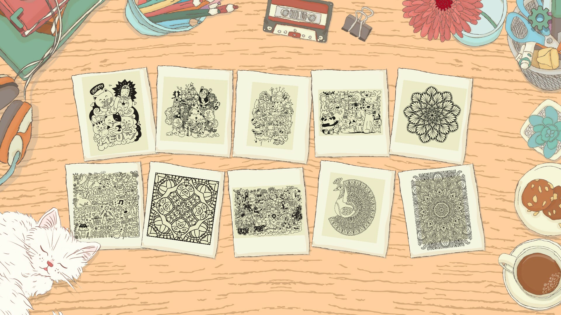 A Coloring Break - Expansion pack 4のスクリーンショット 1