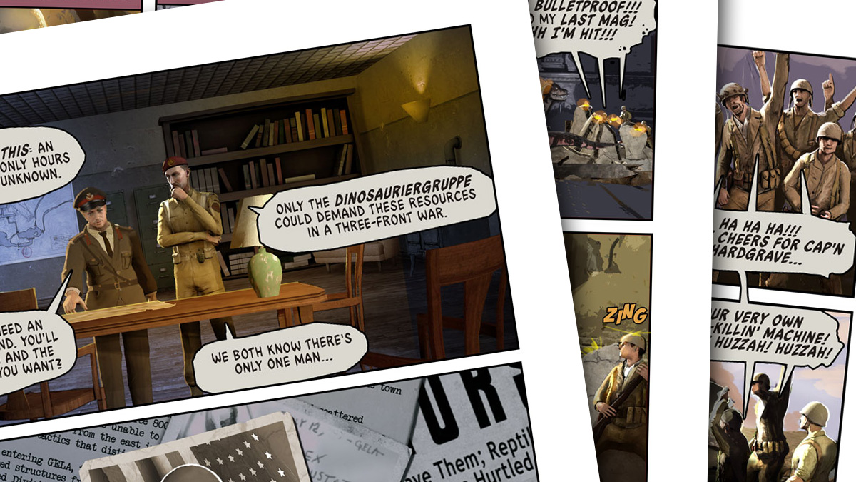 Dino D-Day Comic - Issue #1 Featured Screenshot #1