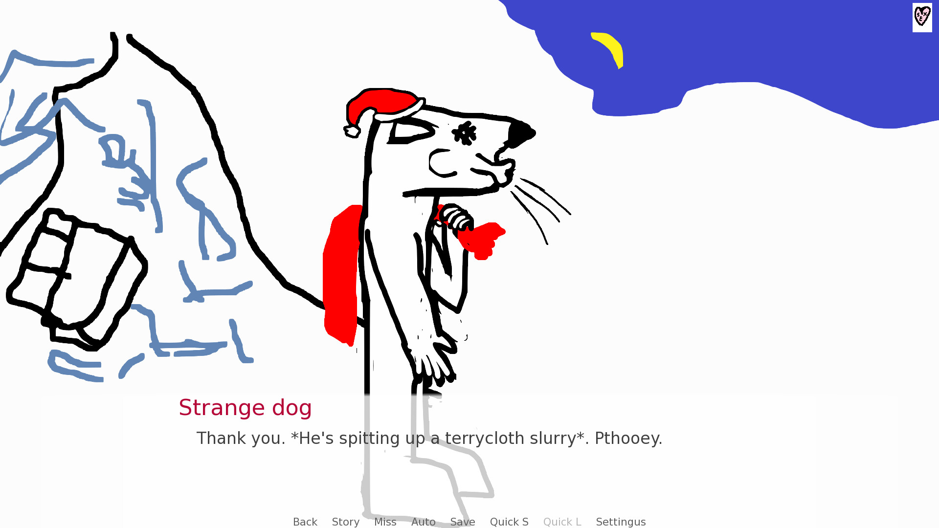 The Adventure of a Tramp - New Year PC gameplay screenshot 2 of 10