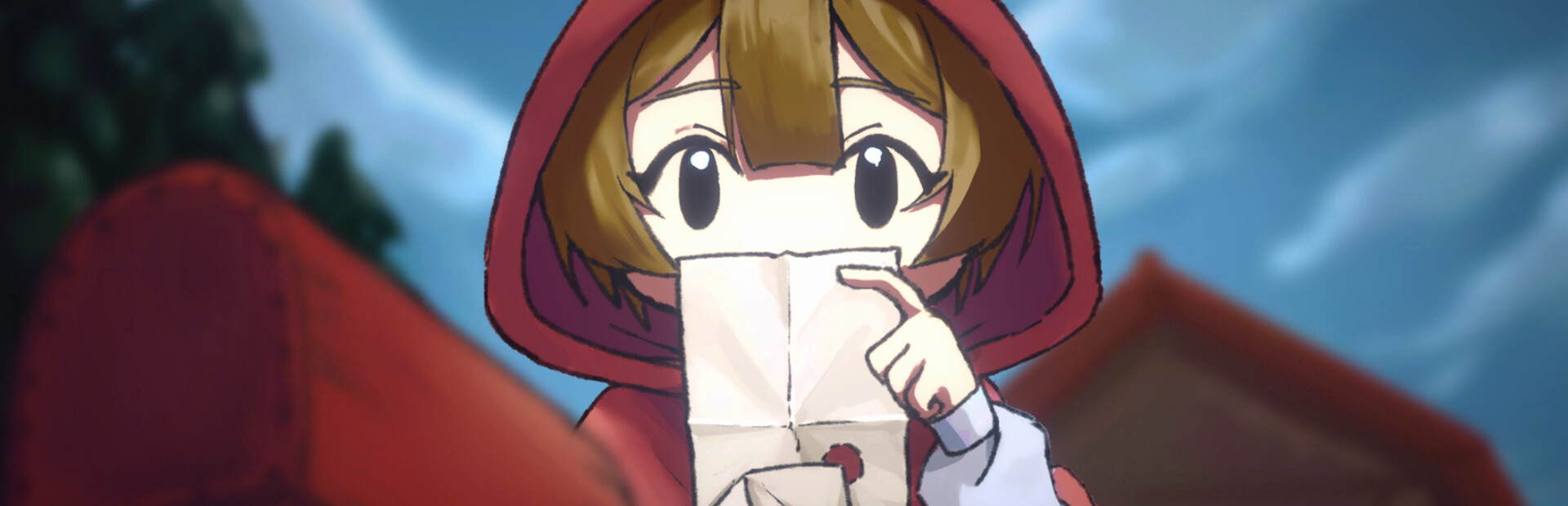 赤ずきんちゃんのお見舞い