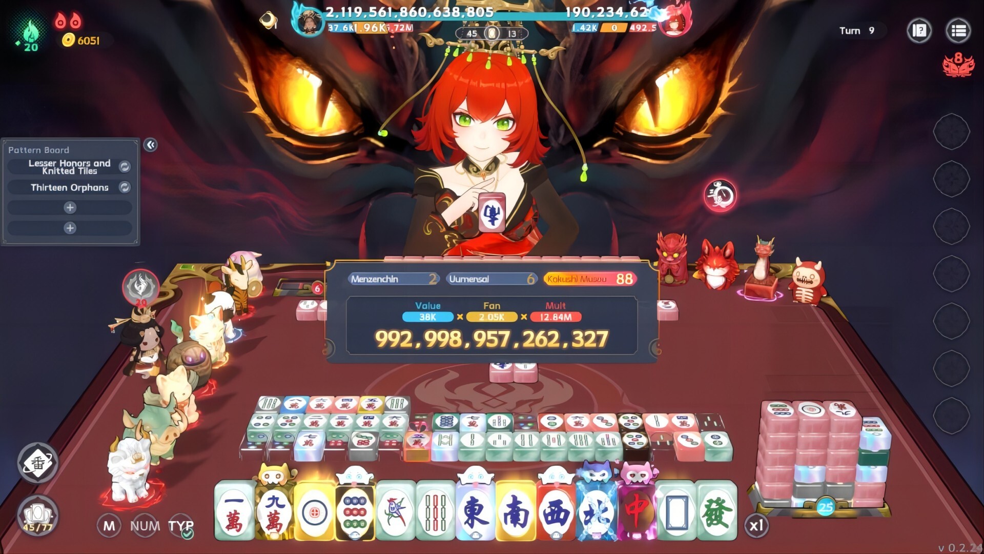 Screenshot Demonic Mahjong
