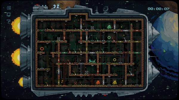 ASTRO MAZE game for Linux 1