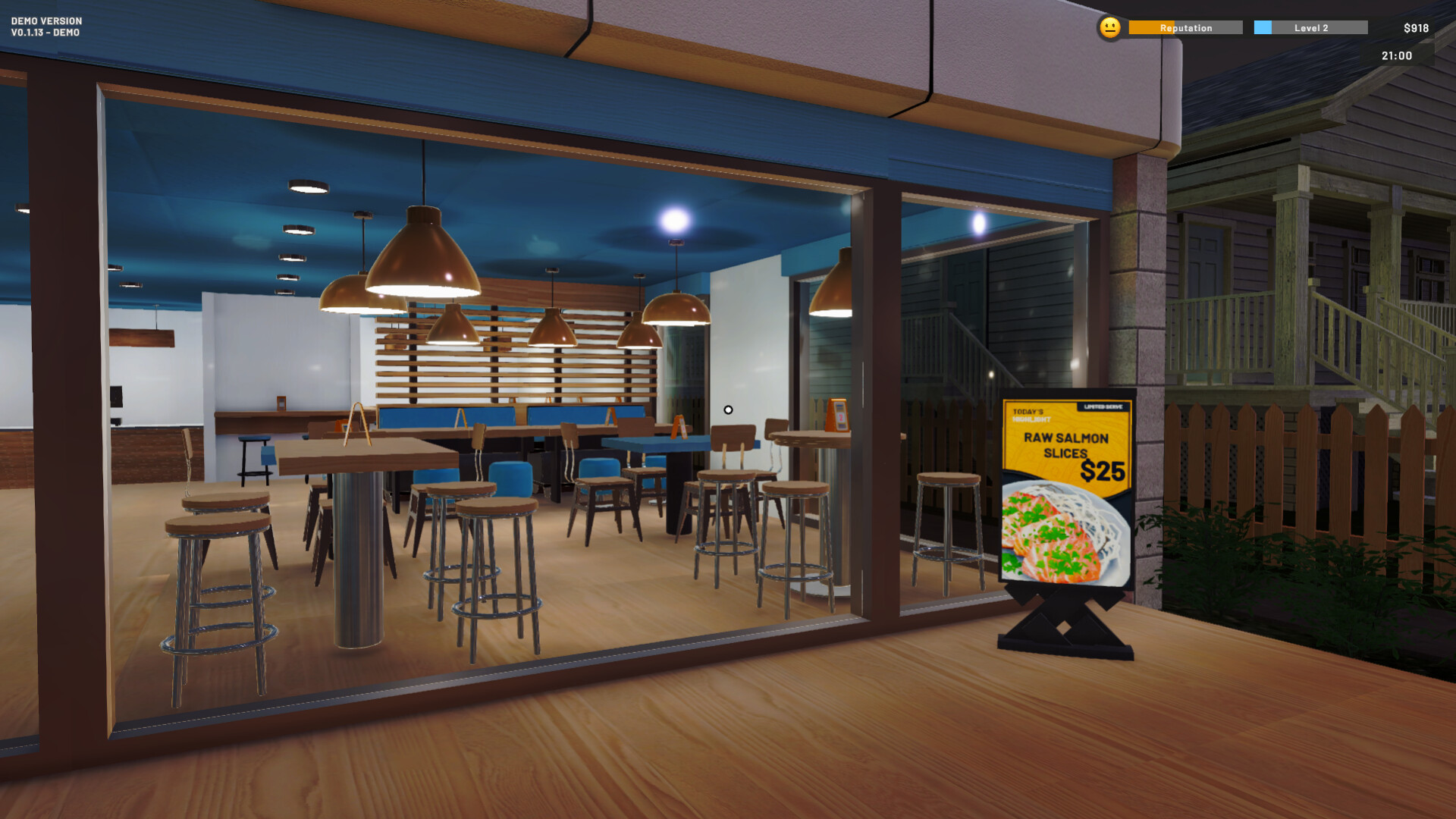 #9. Coastal Kitchen Simulator (Steam) Por: Bewolba Studios