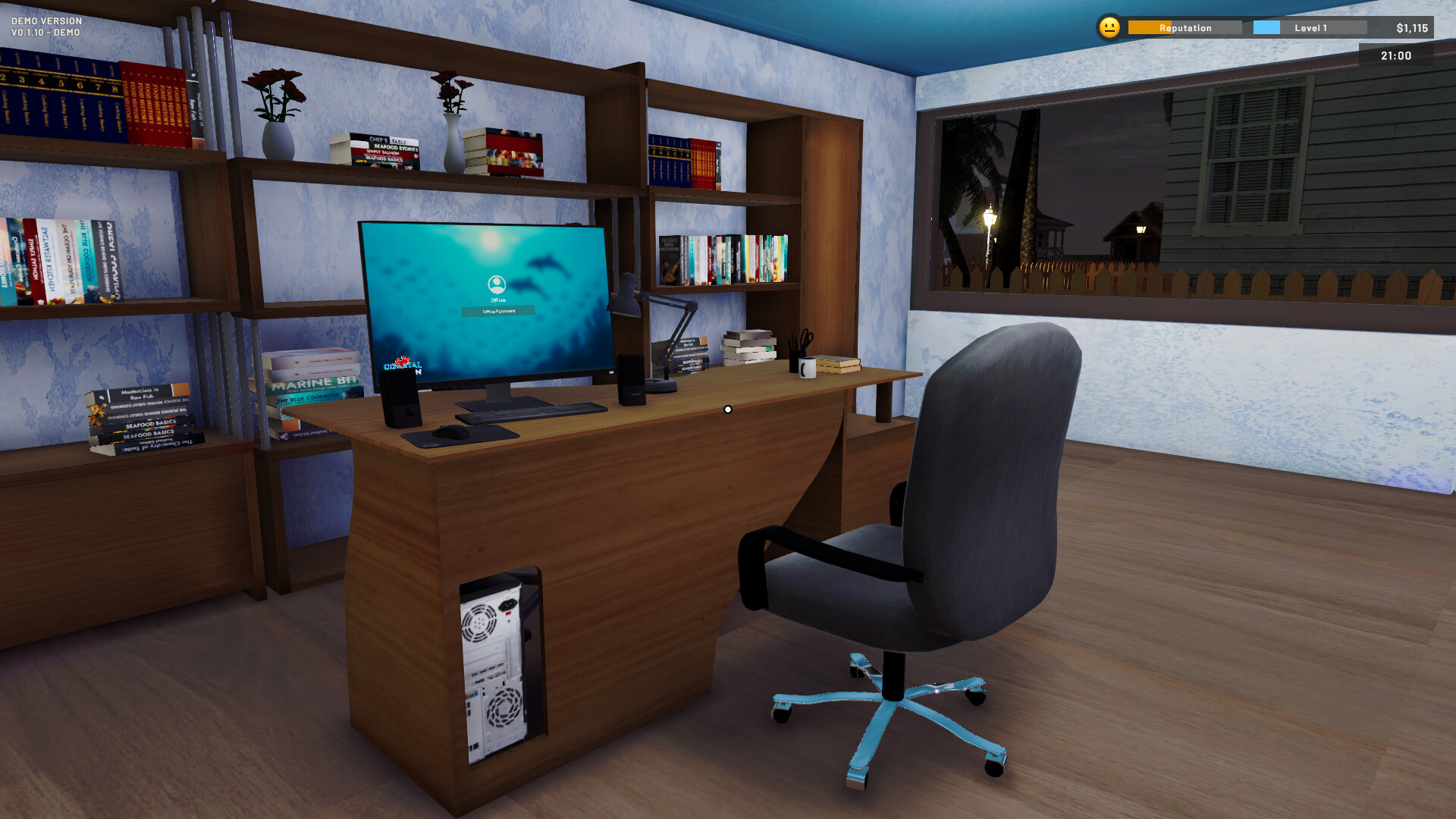 #7. Coastal Kitchen Simulator (Steam) Por: Bewolba Studios