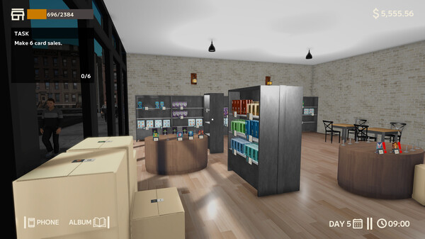 Screenshot of Trading Card Shop Simulator