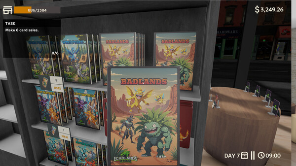 Screenshot of Trading Card Shop Simulator