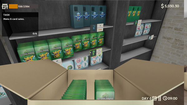 Screenshot of Trading Card Shop Simulator