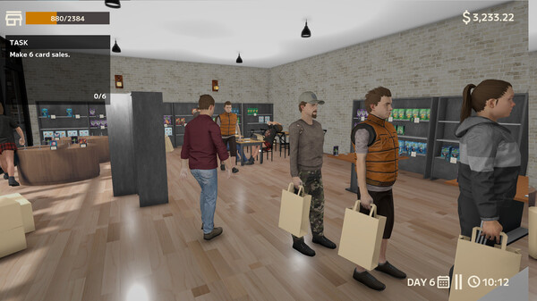 Screenshot of Trading Card Shop Simulator