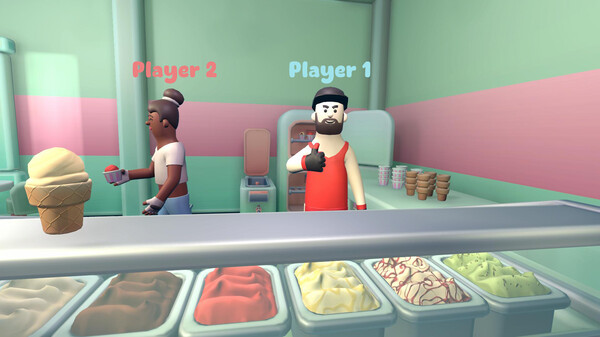 Ice Cream Together: A Cozy Parlor Simulator screenshot 1