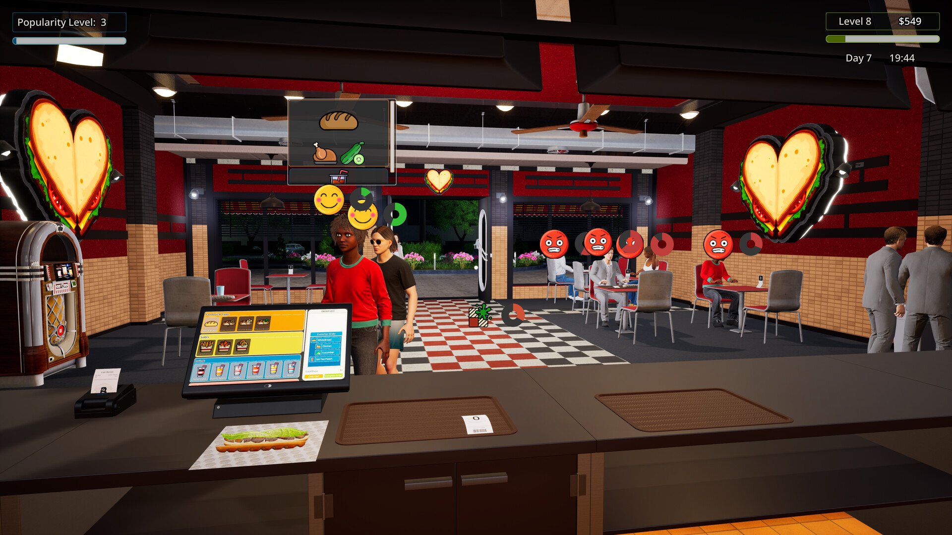 #9. Sandwich Simulator (Steam) 由: FiftyEight Studios