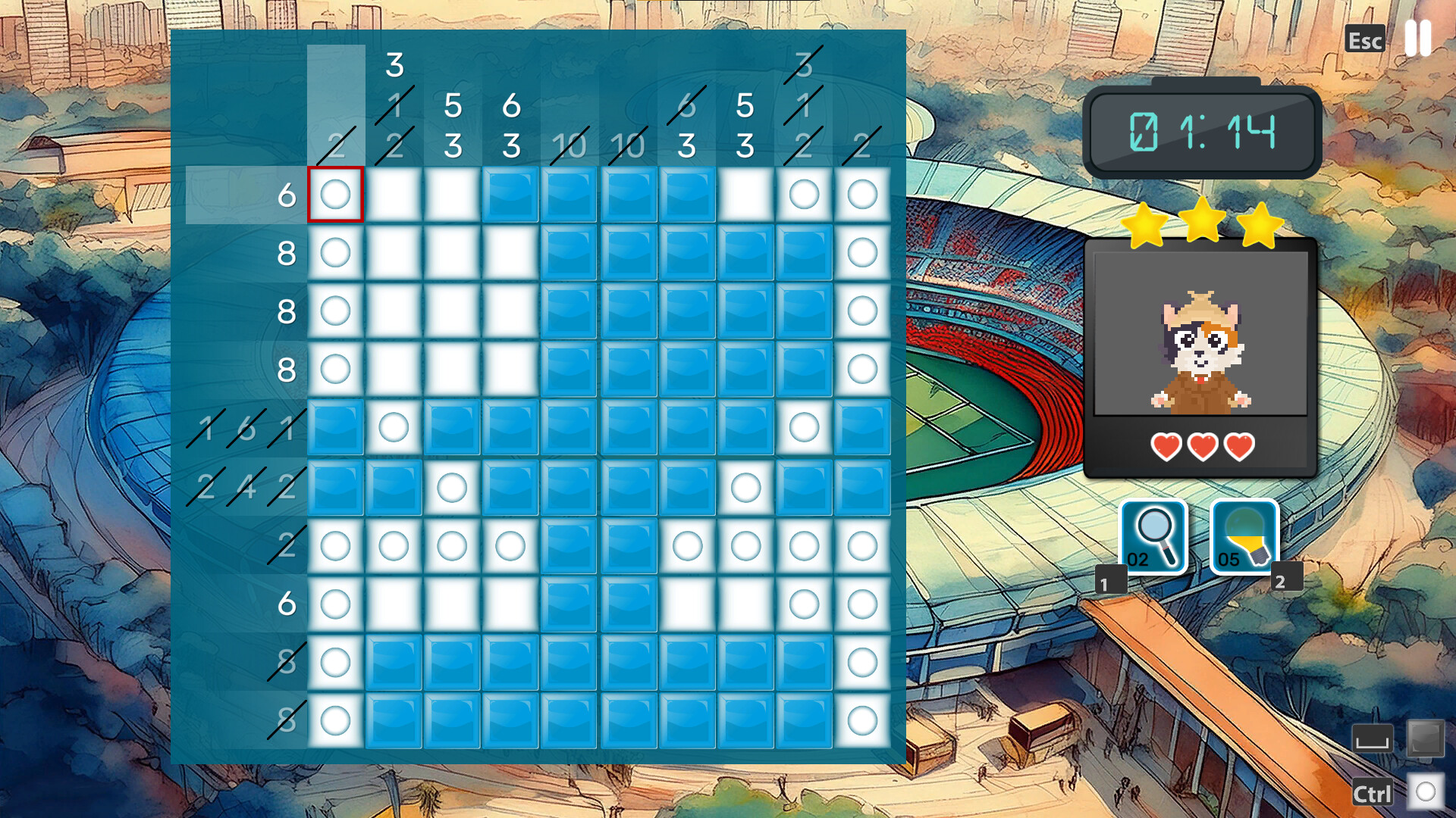 SherloCAT Nonogram Rio screenshot #2