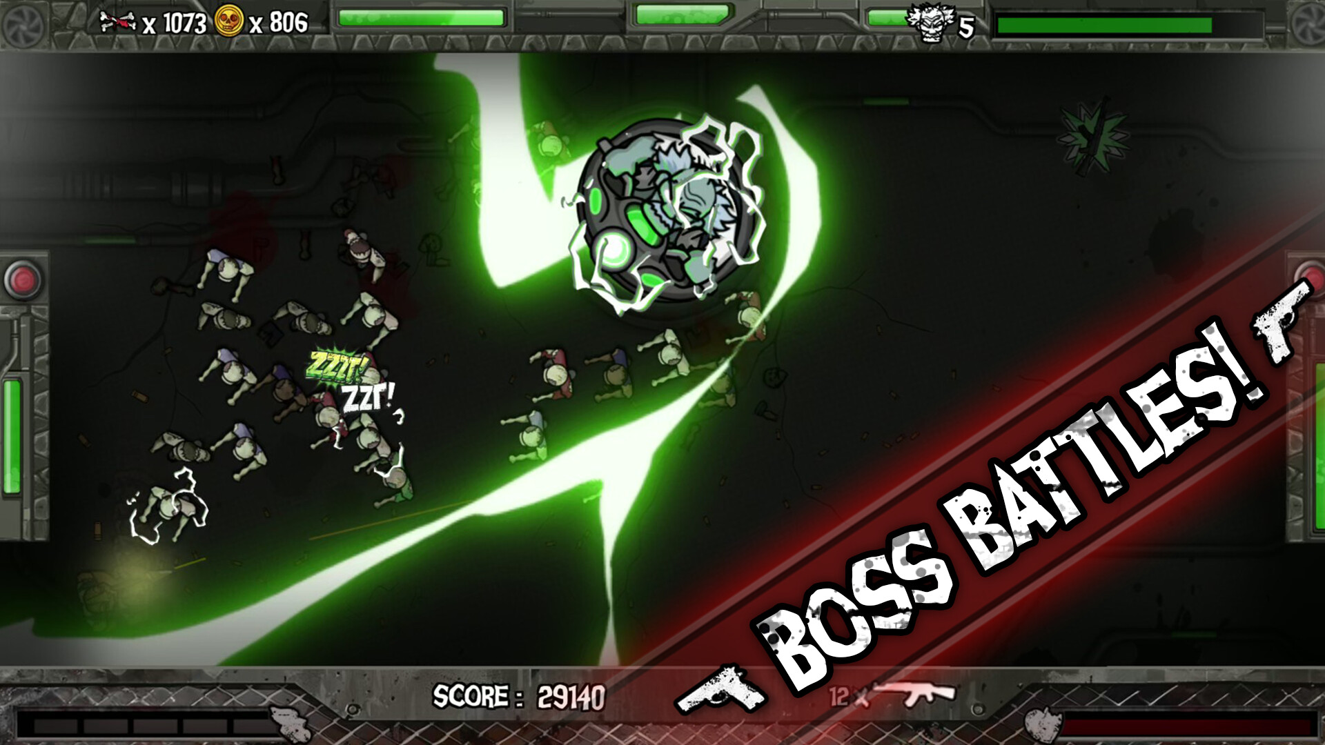 #2. Zombies Overloaded (Steam) De: Vinterm Games