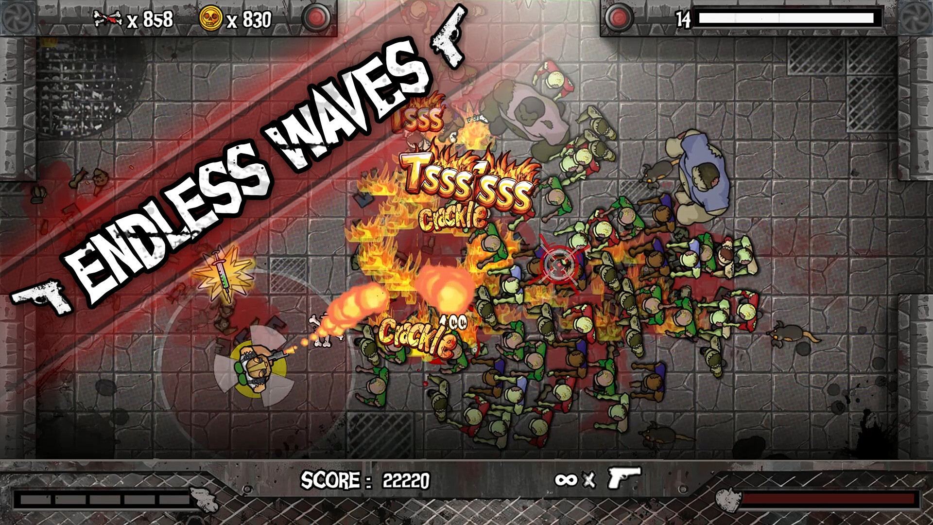 #1. Zombies Overloaded (Steam) De: Vinterm Games