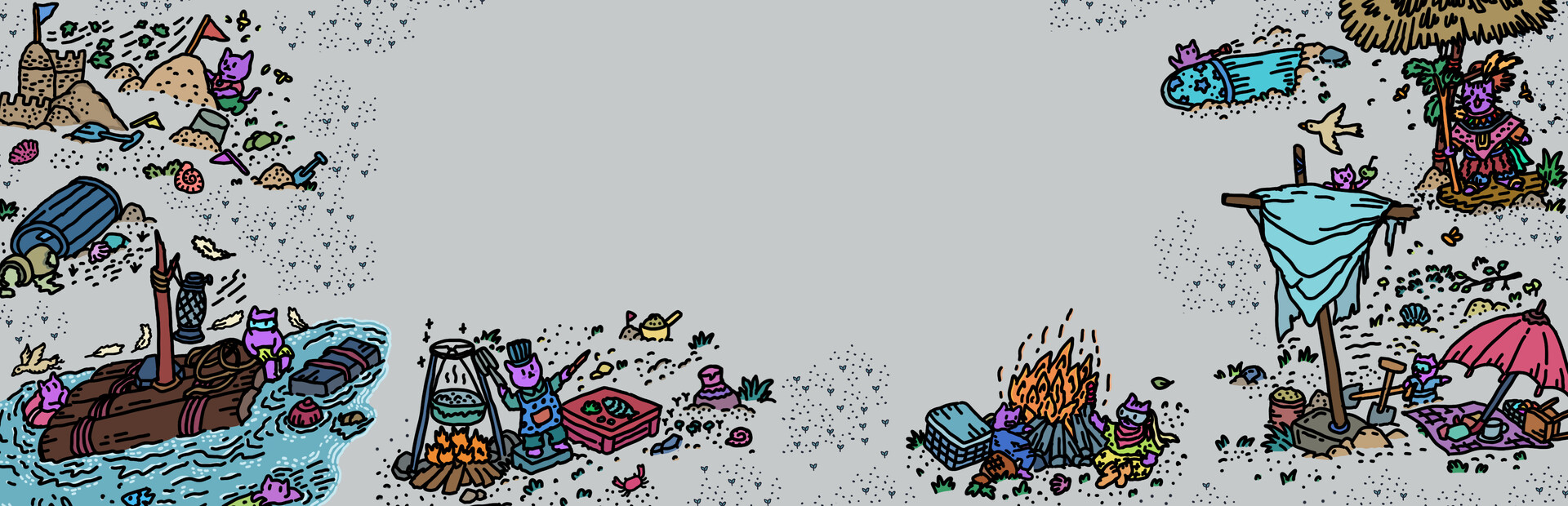 Finding Cats In White Sand Village