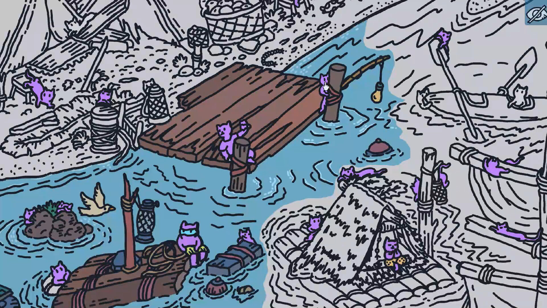 Finding Cats In White Sand Village screenshot #4