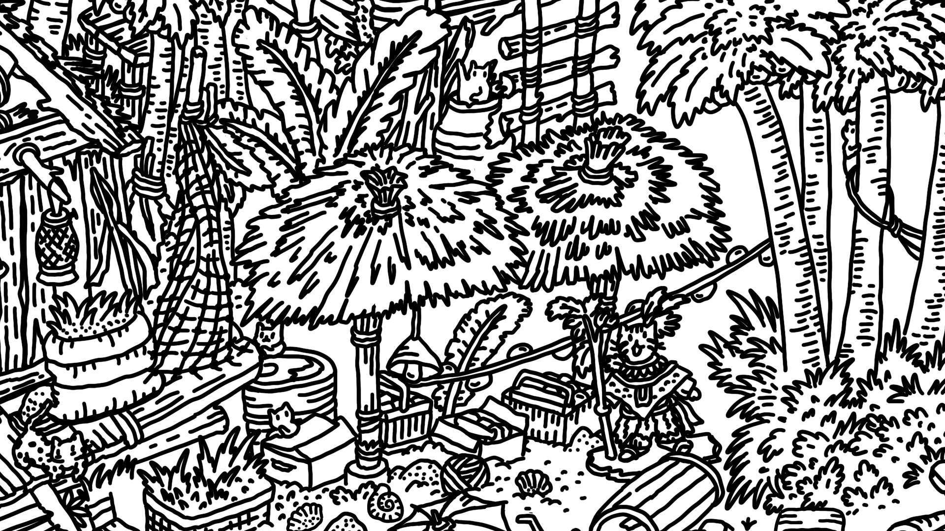 Finding Cats In White Sand Village screenshot #8