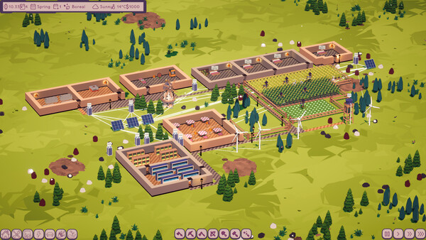 Screenshot of WildRoot gameplay showing in-action mechanics