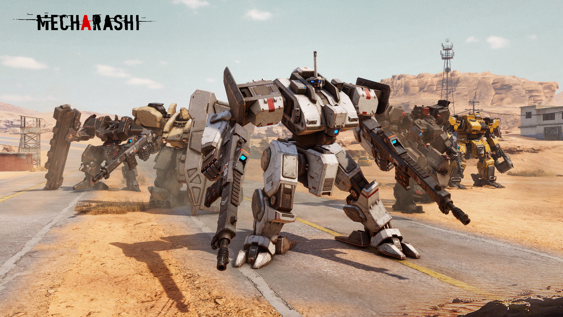 Screenshot of Mecharashi
