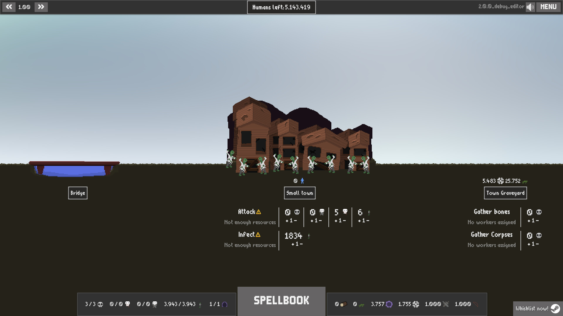 Idle Bones Magic screenshot #1