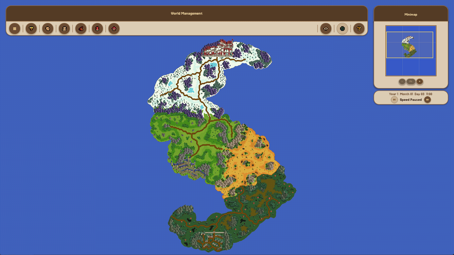 Fantasy World Manager screenshot 1