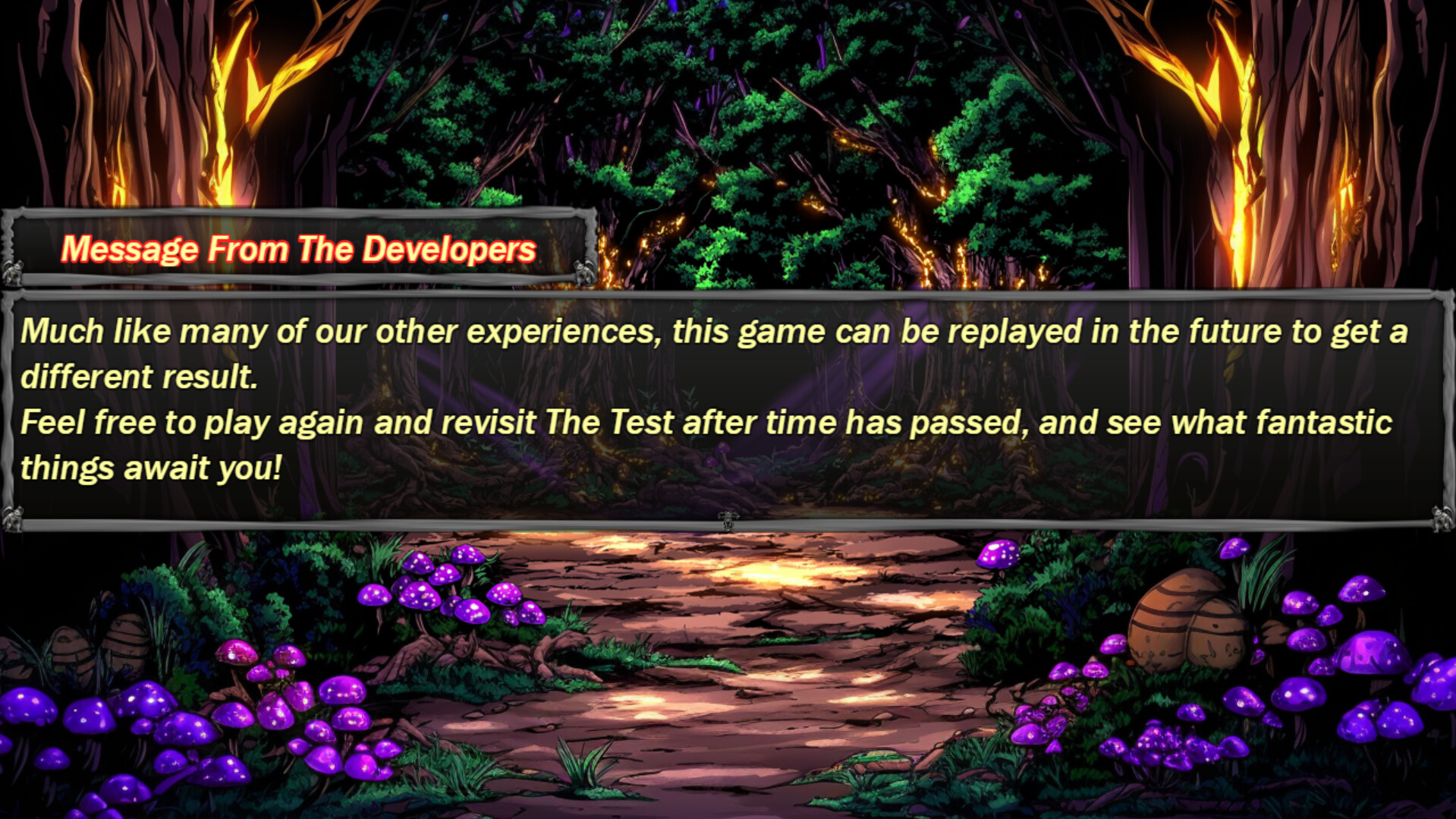 The Test: Reality Check