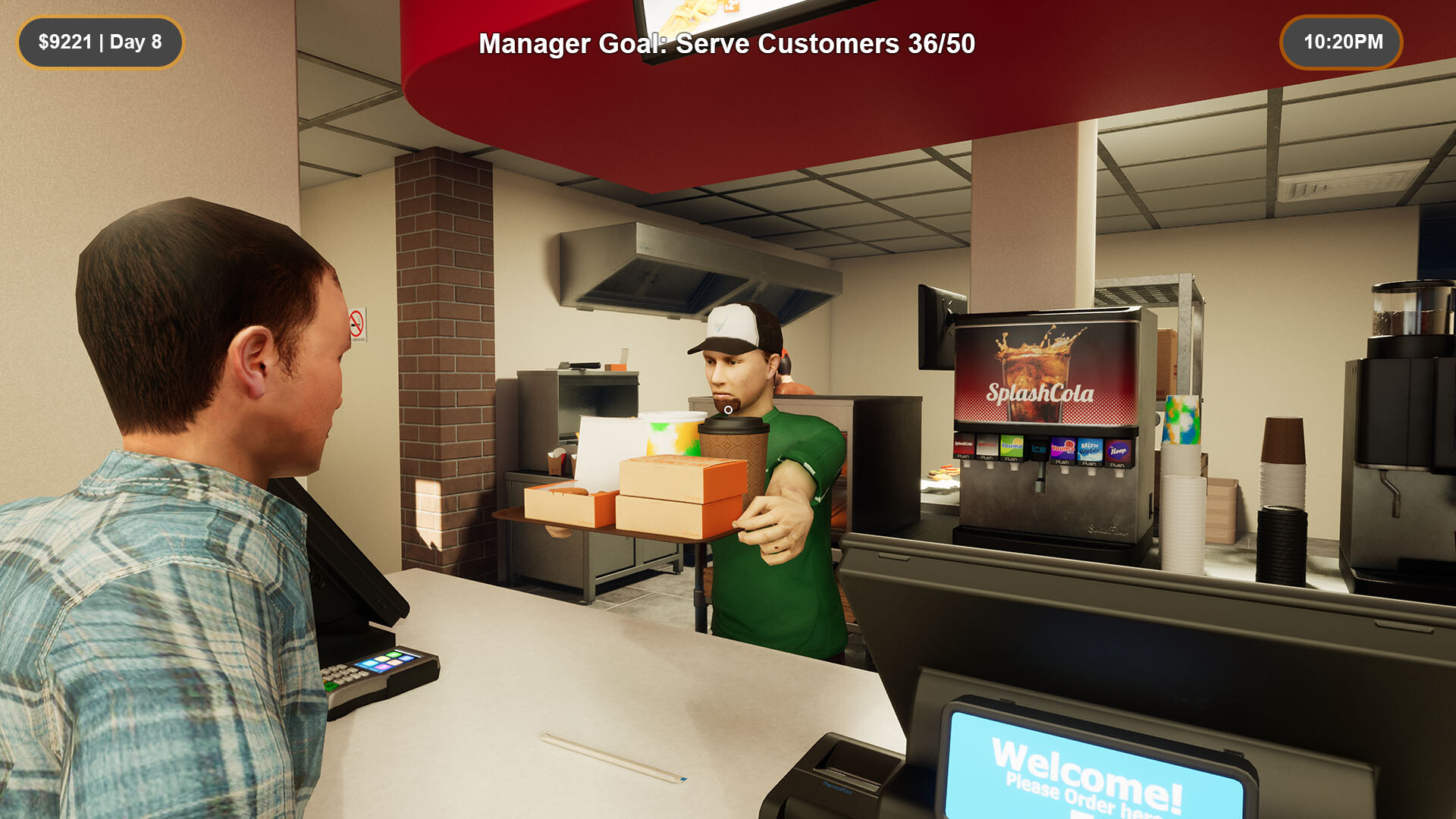Chicken Shop Simulator - Fast Food Empire screenshot #3