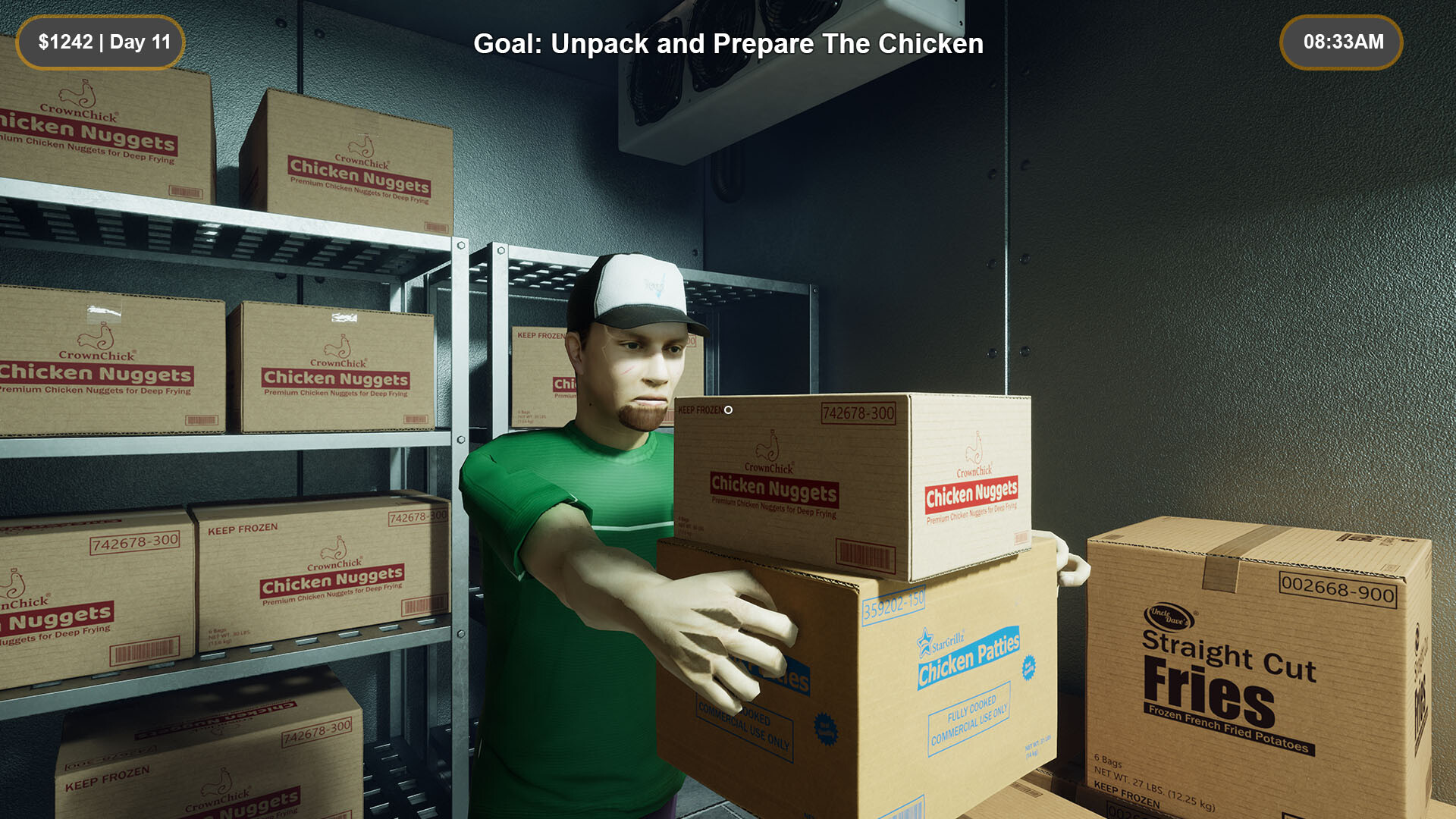 Chicken Shop Simulator - Fast Food Empire screenshot #4