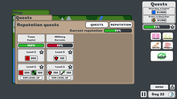 Block King Demands Red Squares screenshot 4